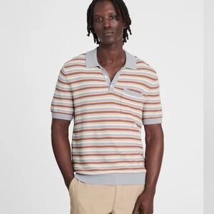 Madewell Multicolor Striped Polo Shirt